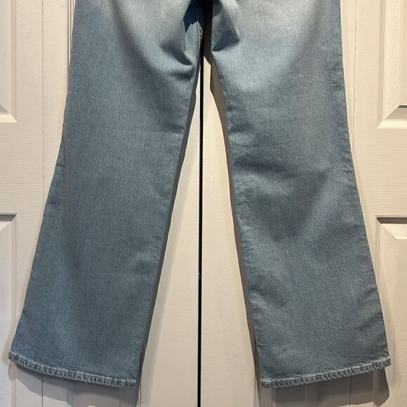 Gap Vintage Flare High Rise Light Wash Jeans Size 12 NWT - Picture 7 of 11